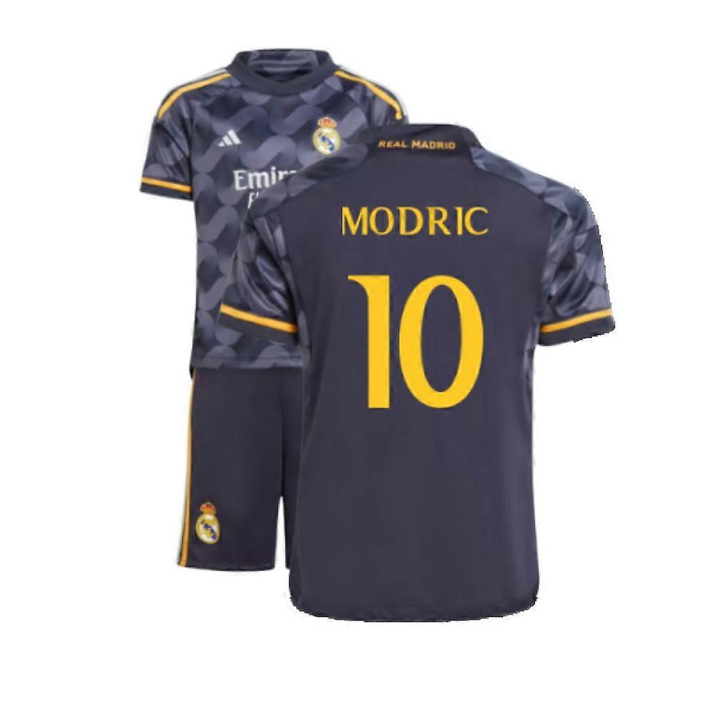 2023-2024 Real Madryt Mini zestaw wyjazdowy (Modrić 10)