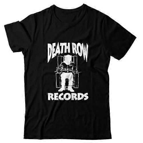 Death Row Records Unisex Adult Leaf T-Shirt