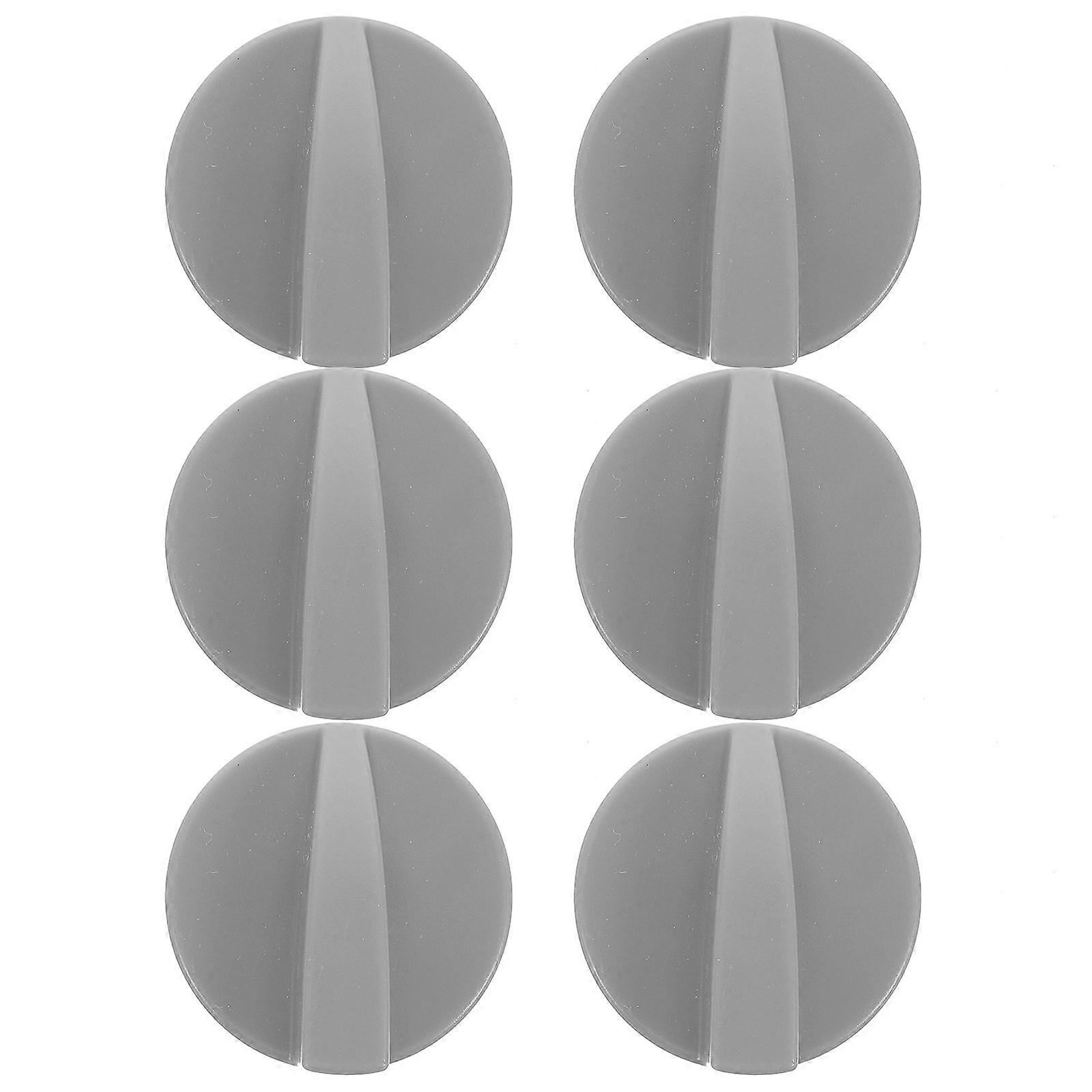 Kitchen Toy Stove Knobs for Educational Games 6Pcs Universal Pretend Play Accessories