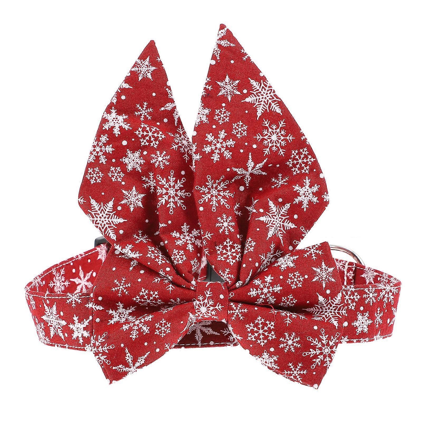 Adjustable Cat Collar for Buckle Design Cat Safety Collar 3Pcs Red