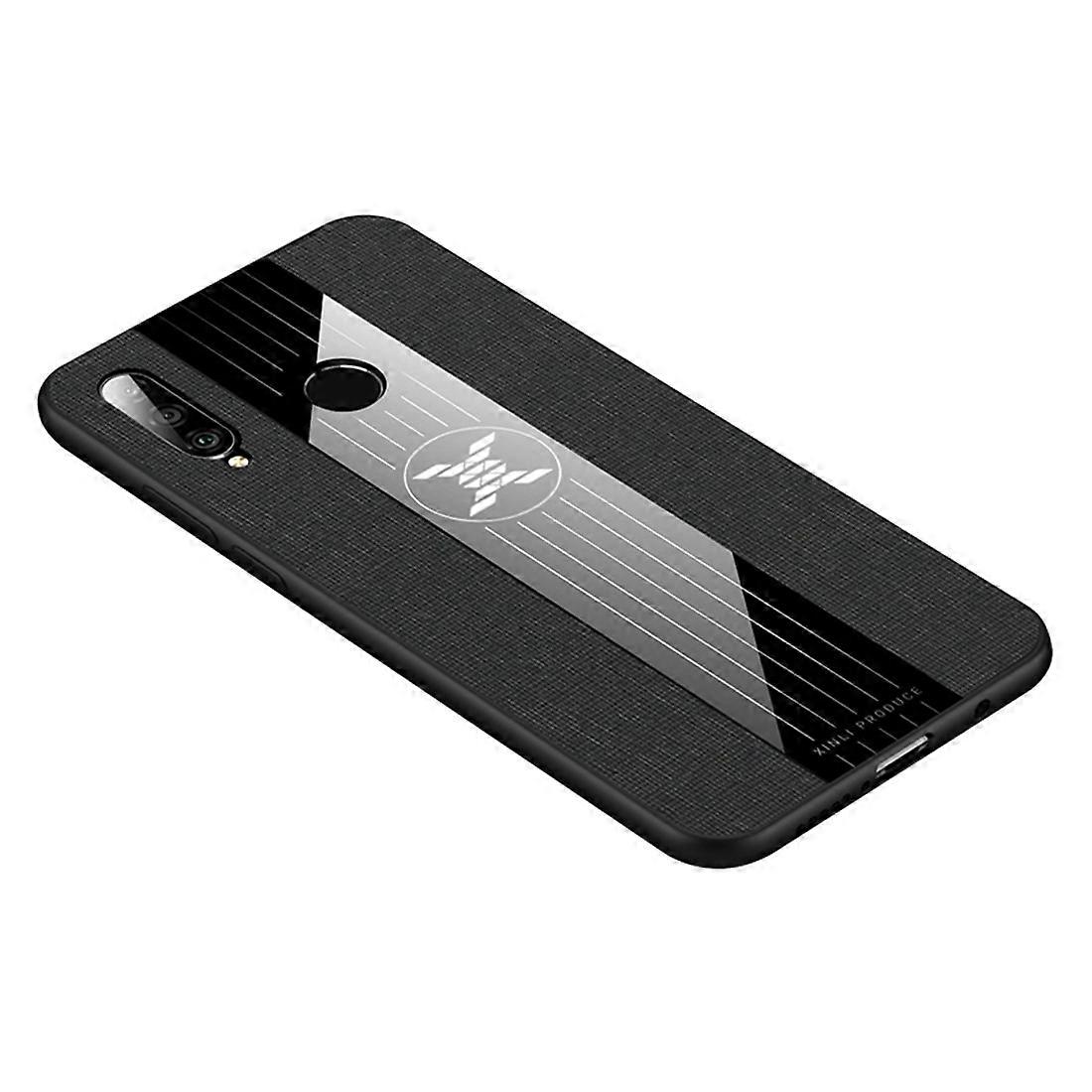 XINLI Stitching Cloth Textue Shockproof TPU Protective Case For Huawei nova 4e