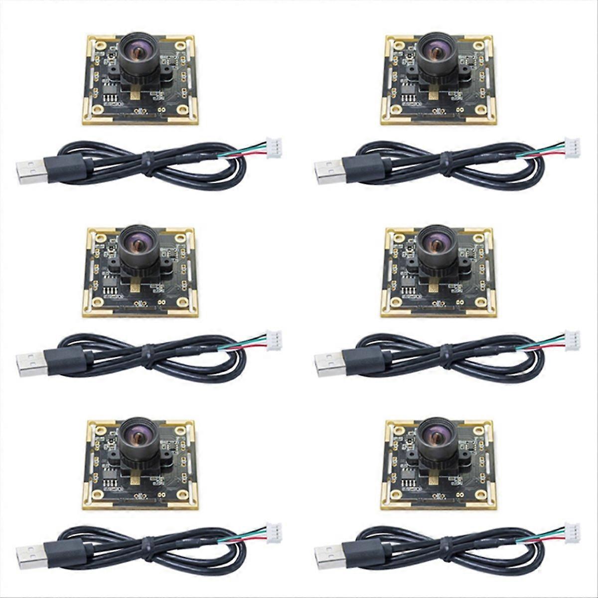 6PCS OV9732 Camera Module 1MP 1280x720 30fps with 0.5 Meter Cable