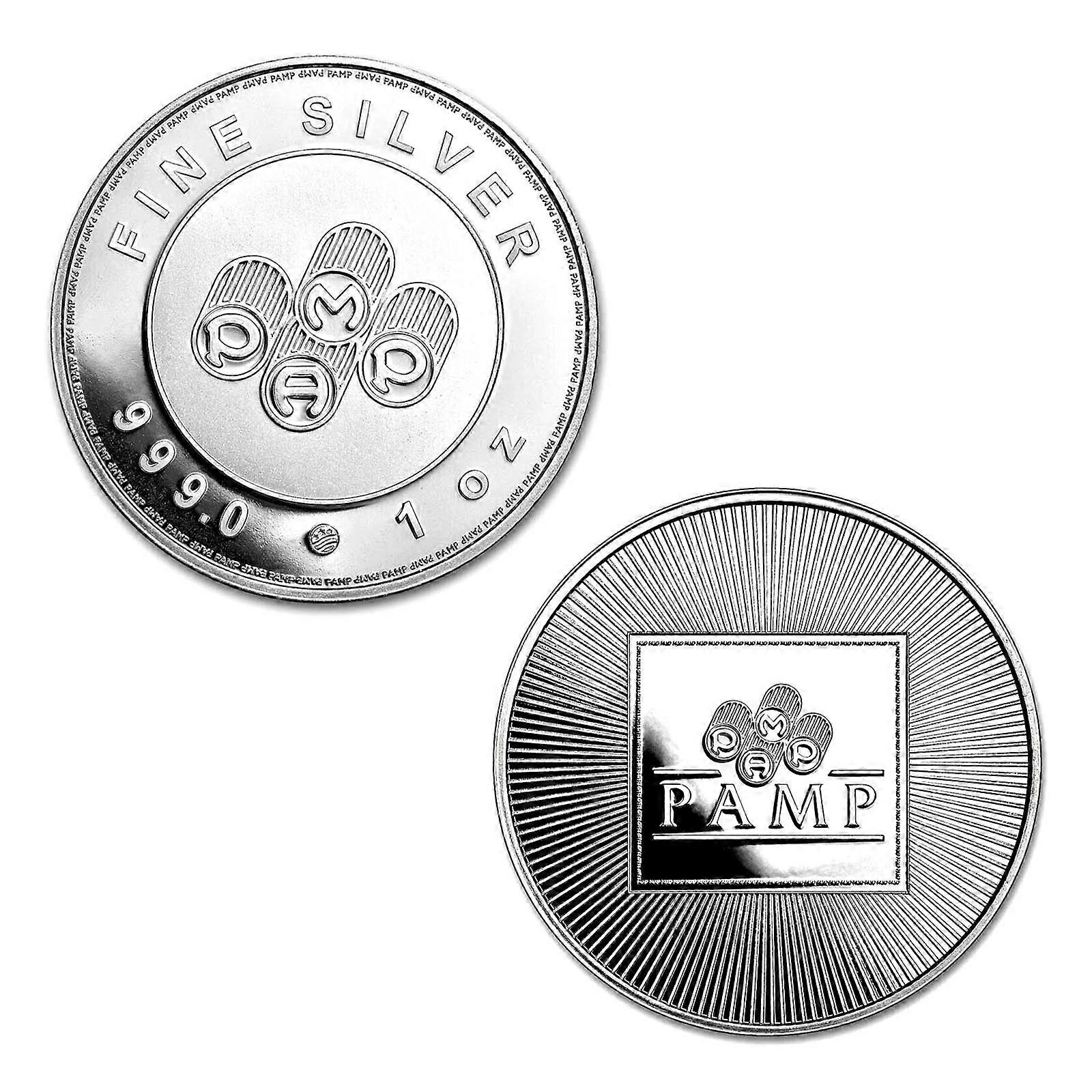 1 oz Silbermünze - PAMP