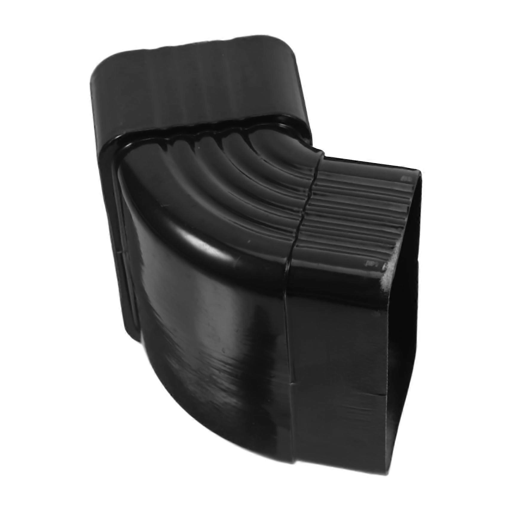 65 Degree Aluminum Rain Gutter Downspout Elbow Connector Adapter LeakProof Durable Easy Install