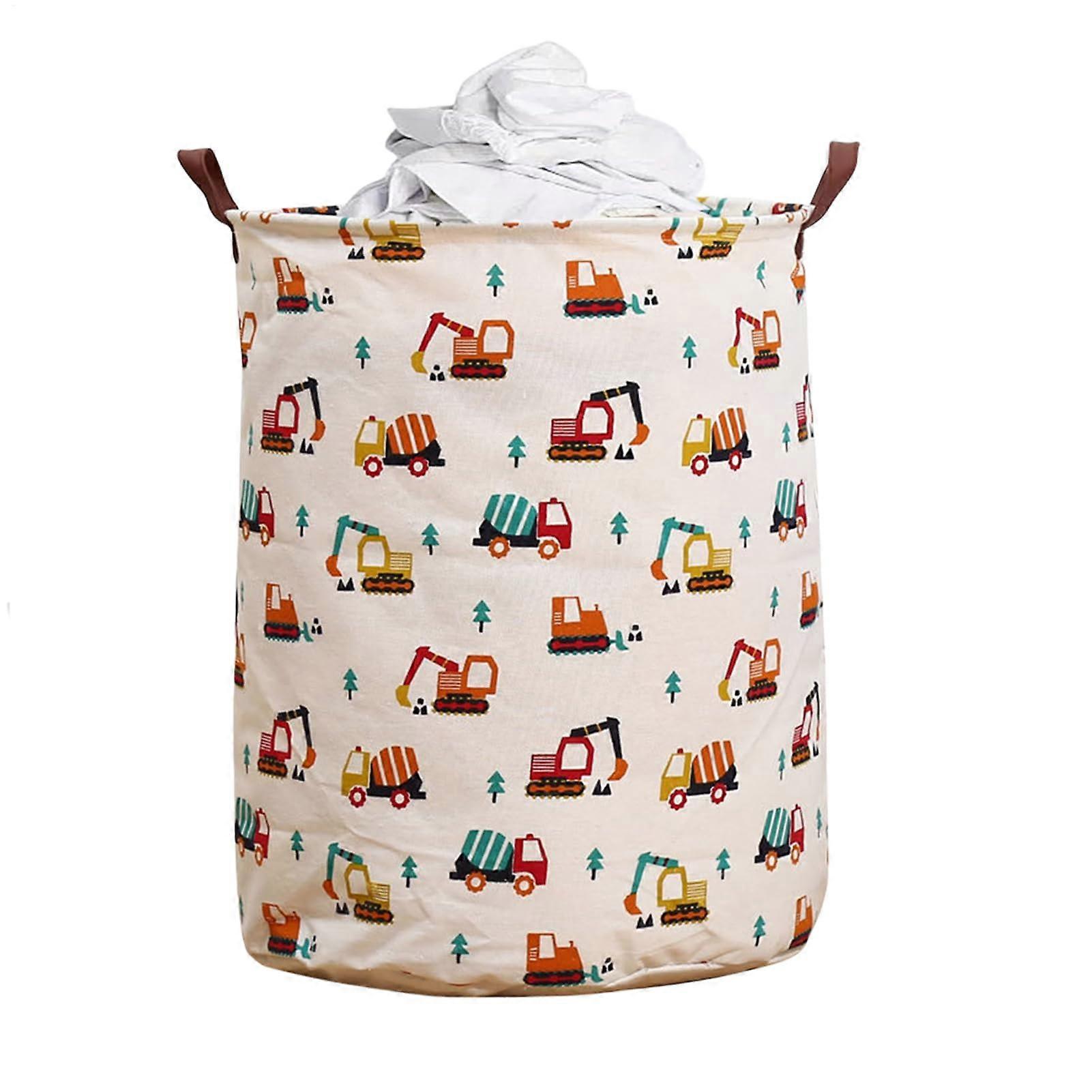 Foldable Waterproof Baby Laundry Hamper for Nursery, SpaceSaving Kids Laundry Basket