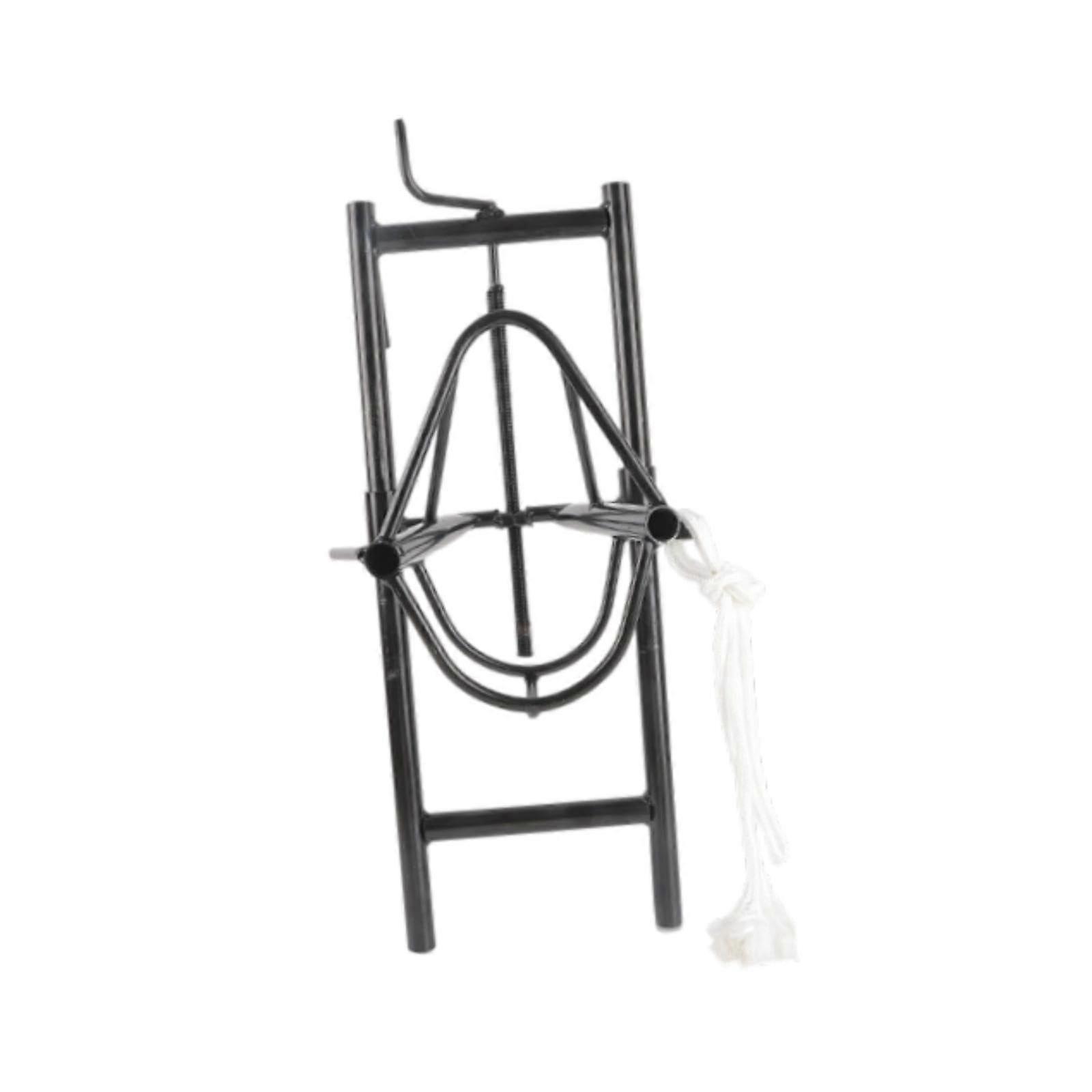 Adjustable Sheep Head Holder with Heavy Duty Restraint Bracket for Secure Milking and Shearing