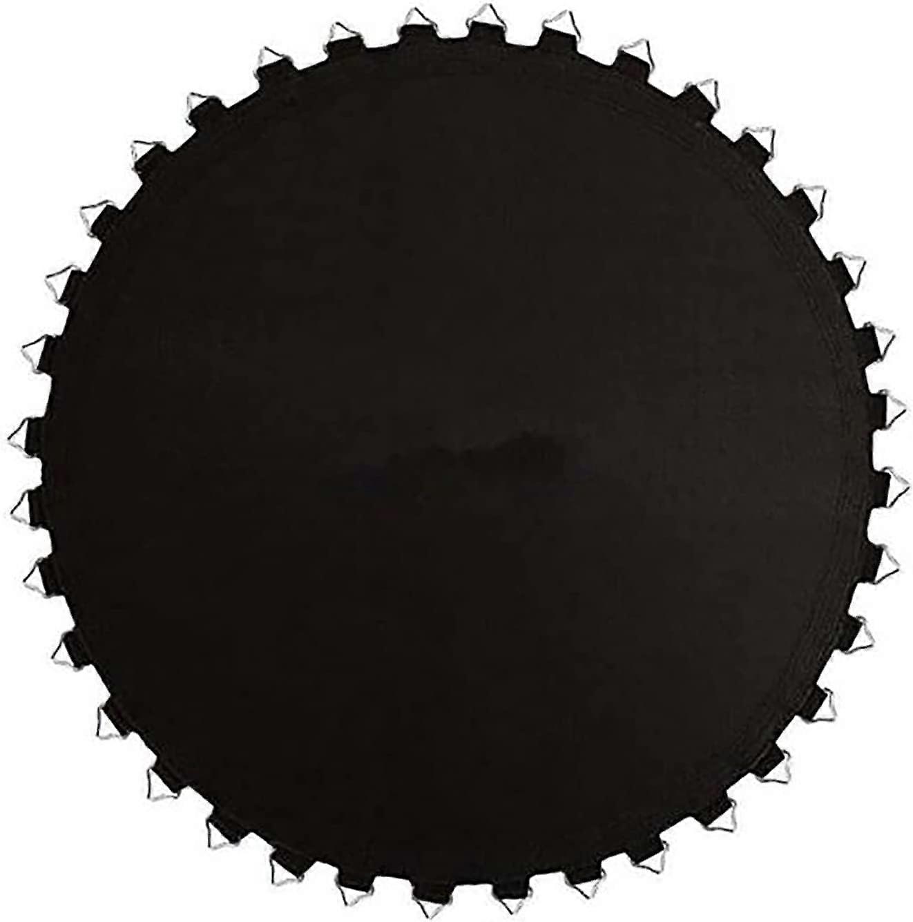8FT Round Trampoline Replacement Mat UV Resistant Waterproof PP Bounce Pad Black