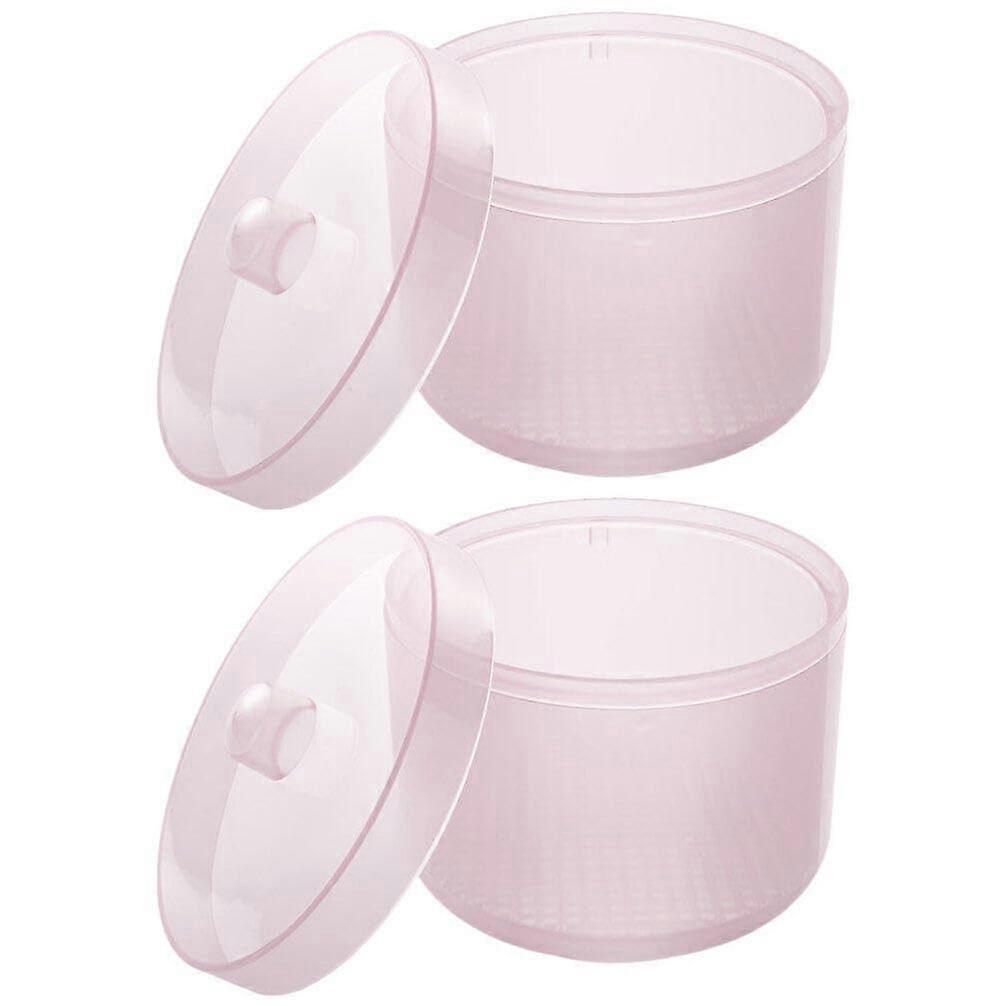 Manicure Tool Sterilizer Set with DustProof Lid, Nail Drill Bit Cleaning and Storage Box