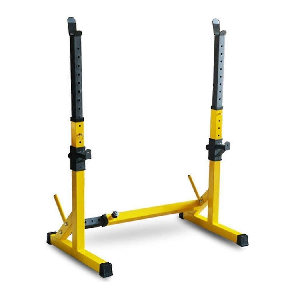 Squat Rack Adjustable Weight Lifting Rack with Bench Press Support and Stable Base for Home Gym