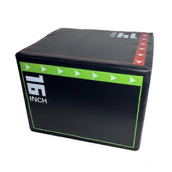 Plyometric Jump Box 3in1 Adjustable Heights Soft Foam for Strength Training and Conditioning