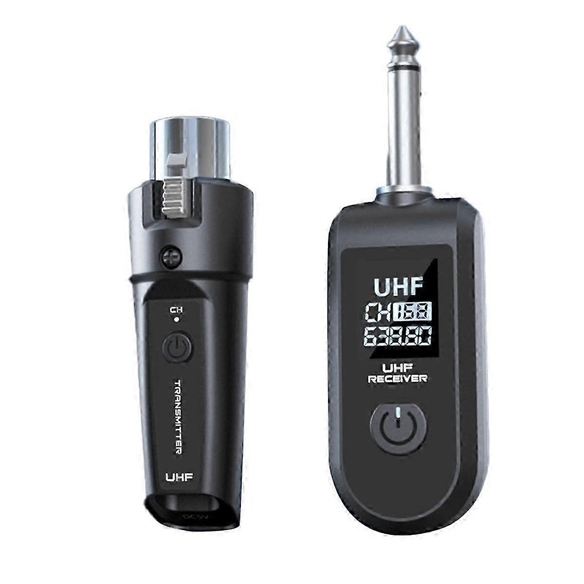 Wireless Microphone Converter Adapter Professional XLR Transmitter Receiver compatible Dynamic Microphone