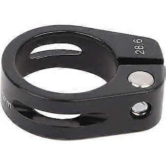 Tuyau de vélo en alliage d’aluminium à haute résistance avec clip de type boulon d’échappement Clip de tuyau d’échappement (noir) (1pcs)