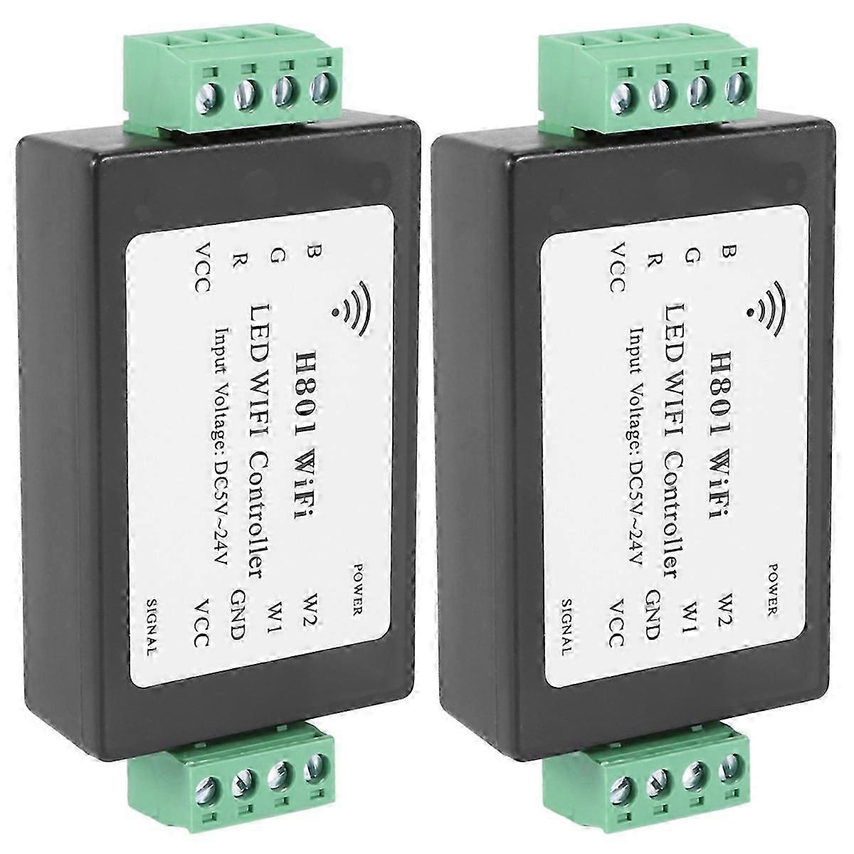 H801 RGBW LED WIFI Controller LED RGB Controller DC5-24V Input