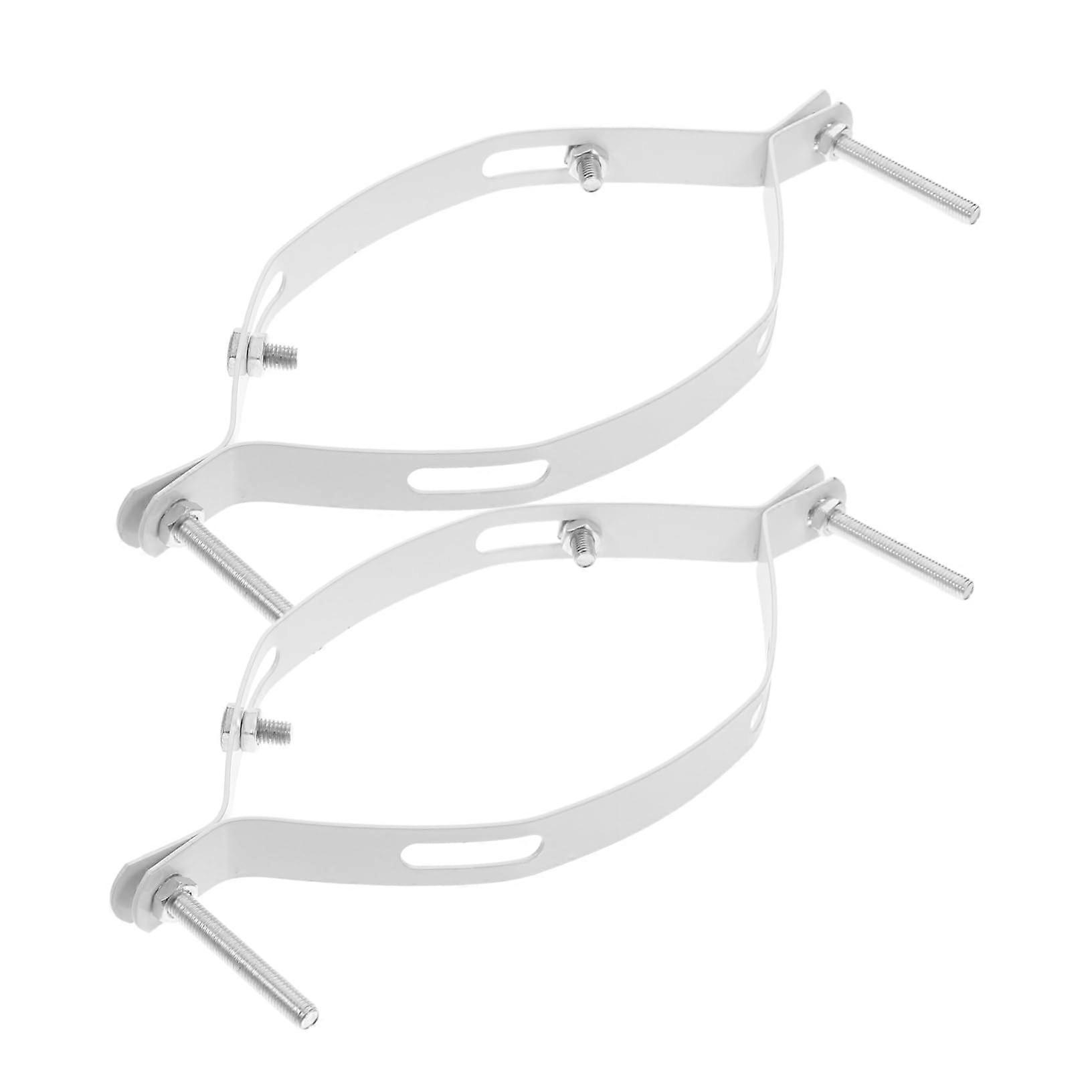 Solar Light Mounting Bracket Kit with Secure Pole Mounting, Weather Resistant, Universal Fit