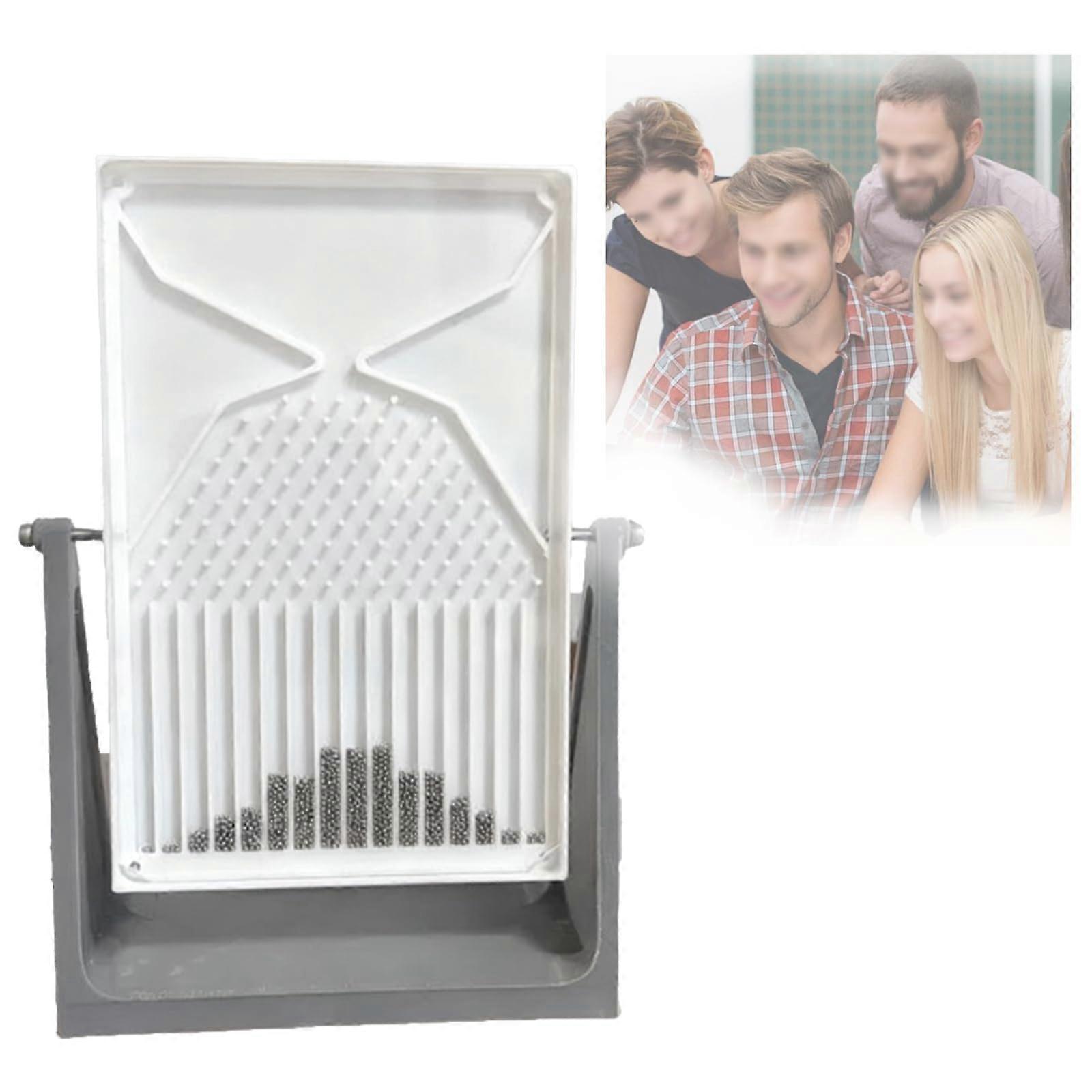 Gray Galton Board for Statistics and Physics Teaching, Interactive Probability Experiment Tool