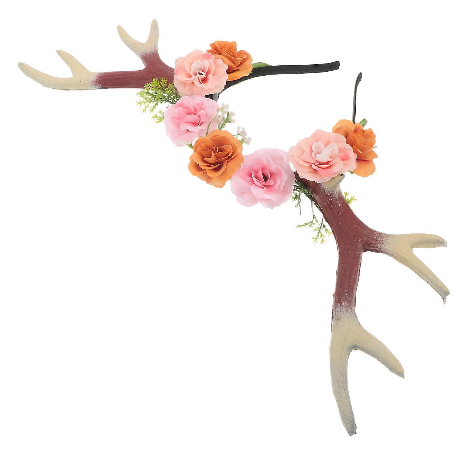 Headband Reindeer Headpiece for Decoration Use