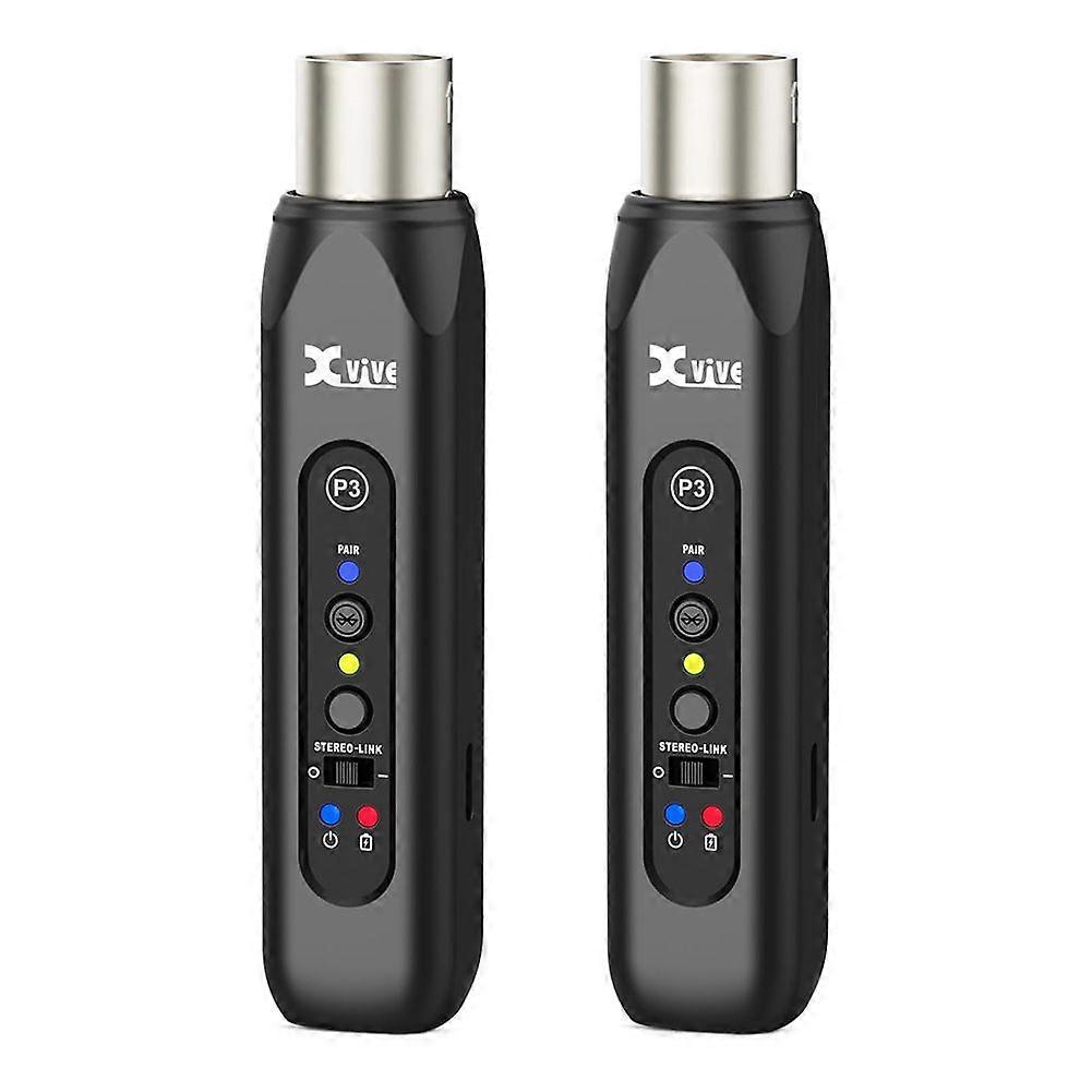 Xvive P3D Wireless XLR Bluetooth Receiver Bluetooth Audio Receiver for Mixer, Active PA Systems,DJ Systems