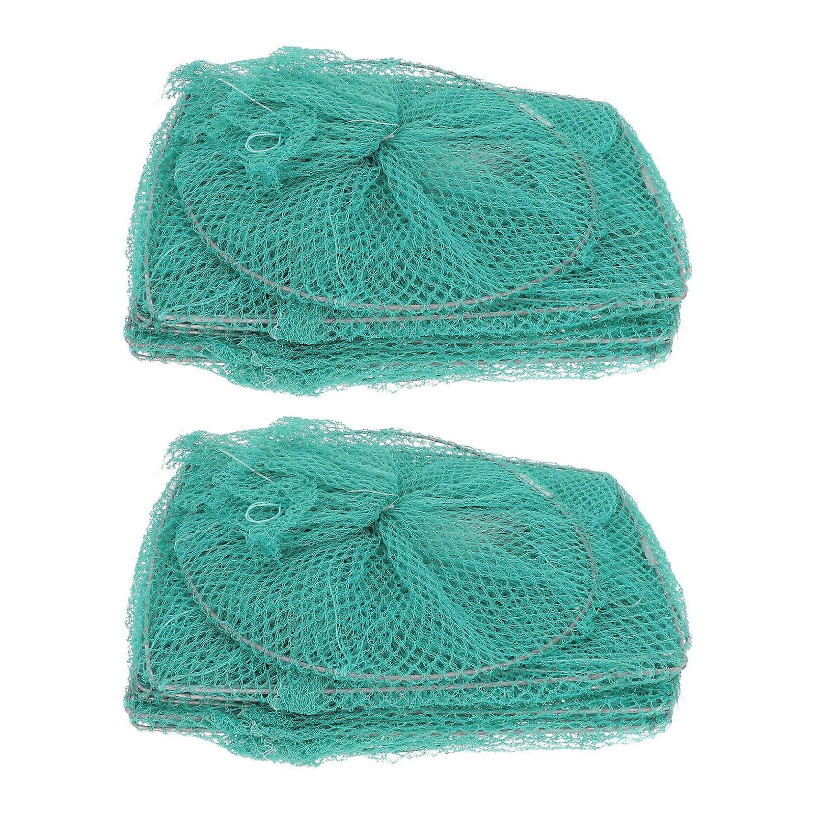 Fishing Use Crawfish Trap 2Pcs Multi-Function Lobster Traps Green