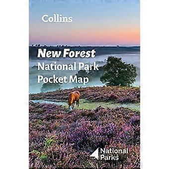 New Forest National Park Pocket Map: De perfecte gids om dit gebied van uitzonderlijke natuurlijke schoonheid te verkennen