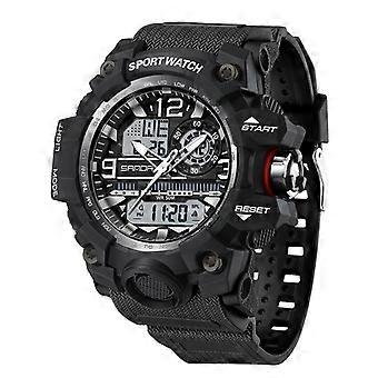 Nieuw digitaal outdoorhorloge voor heren (2025) - Waterdicht, schokbestendig, militair sporthorloge met groot display voor mannen
