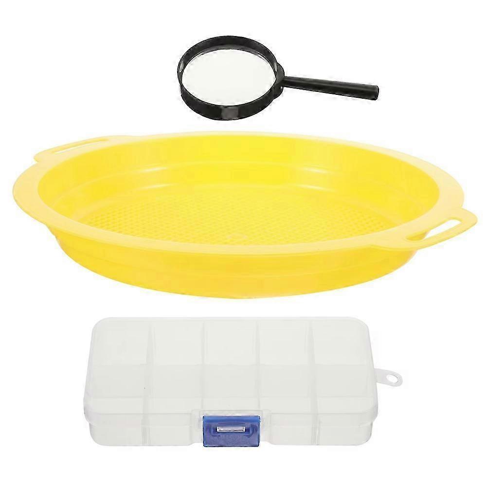 Gold Basin Tools Panning Filter Sorting Sifting Mesh Sieve Plastic Multi Functional Portable Mini Size