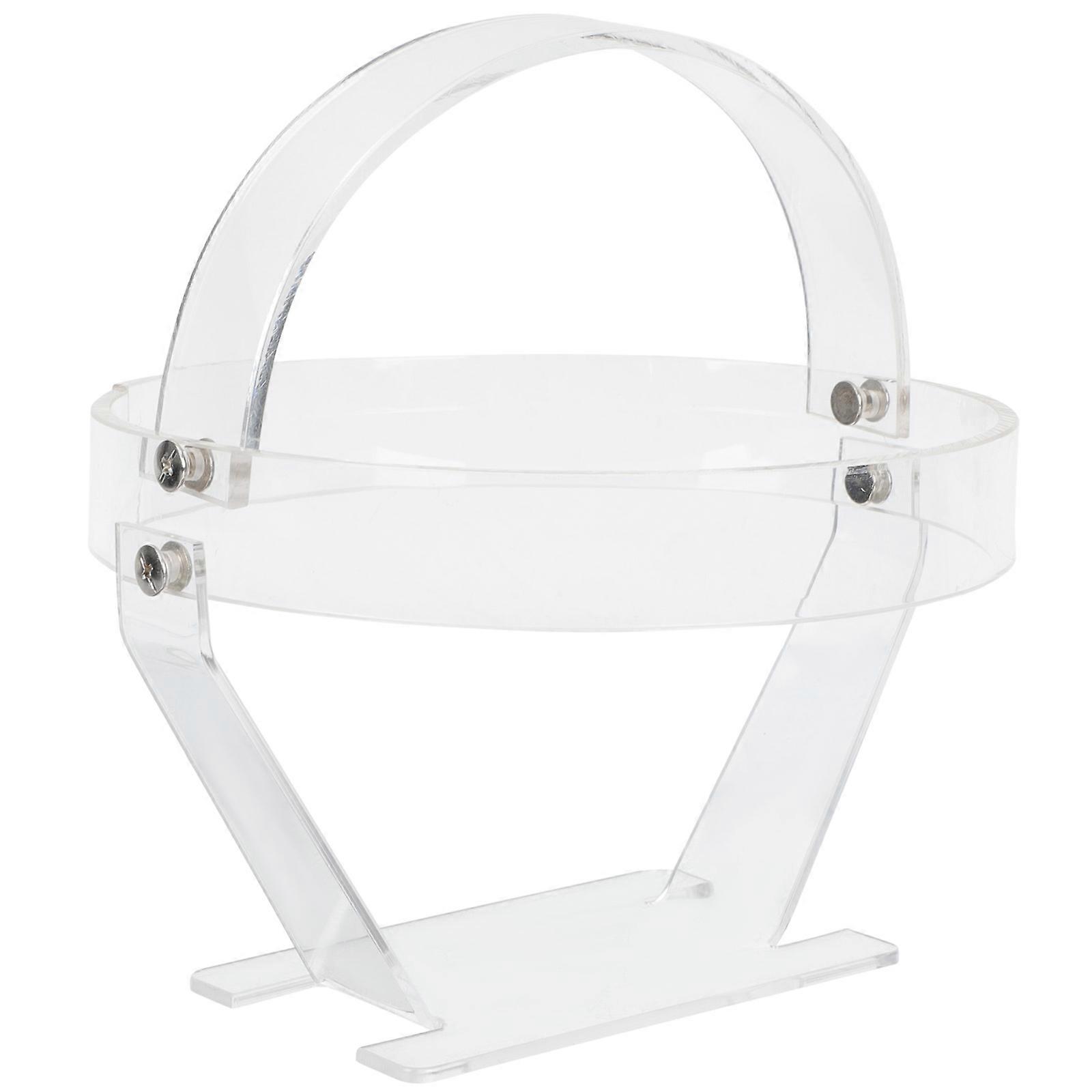 Acrylic Transparent Hat Display Rack for Storage Use Multi-Purpose Hat Stand