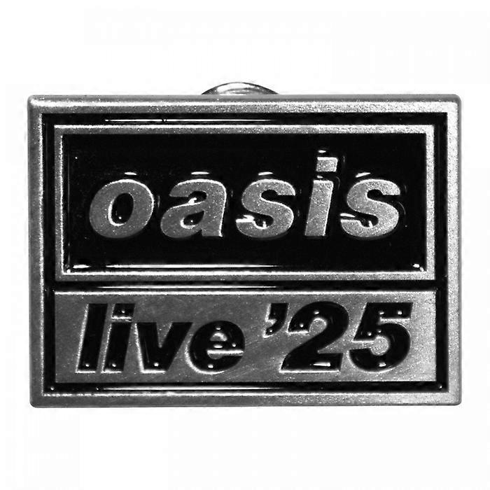 Oasis Live '25 Logo-Abzeichen