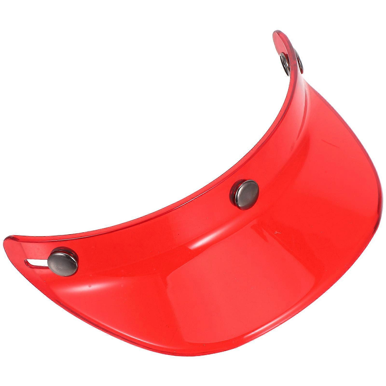 Retro Motorcycle Visor with Sun Shield for Riding