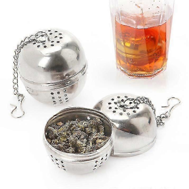 2 Pack Tea Strainer Stainless Mesh Tea Ball Infuser Premium Tea Filter
