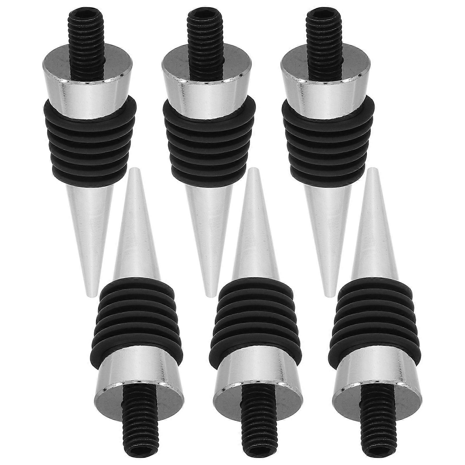 Red for Saving 6Pcs DIY Alloy Vacuum Corks