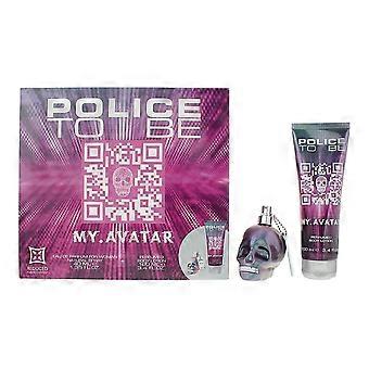 Police To Be My Avatar Womens EDP 40ml & Body Lotion 100ml 2 Piece Gift Set