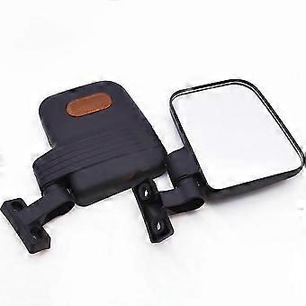 Specchietto retrovisore laterale per triciclo, girevole a 360 gradi e regolabile, 1 paio, in ABS nero, ad alta definizione, per tricicli elettrici e e-bike.