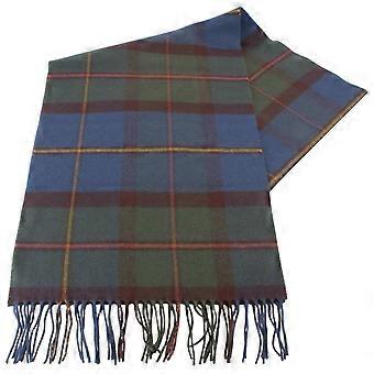 Locharron of Scotland Darwin Macleod of Harris Antique Lambswool Scarf - Blue/Dark Green