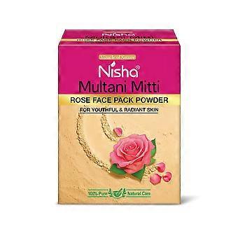 Nisha Multani Mitti Face Pack Natural Deep Cleansing Face Mask 100gm