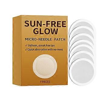Tanning Care Microneedle Patches Even Out Skin Tone, Naturally Tanning, Gently Care For The Skin, And Protect The Microneedle Patches