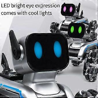Eight-Wheeled Stunts Mechanical Dog Can Walk and Sing Intelligent Machine Dog Electric Pet Dog Toy