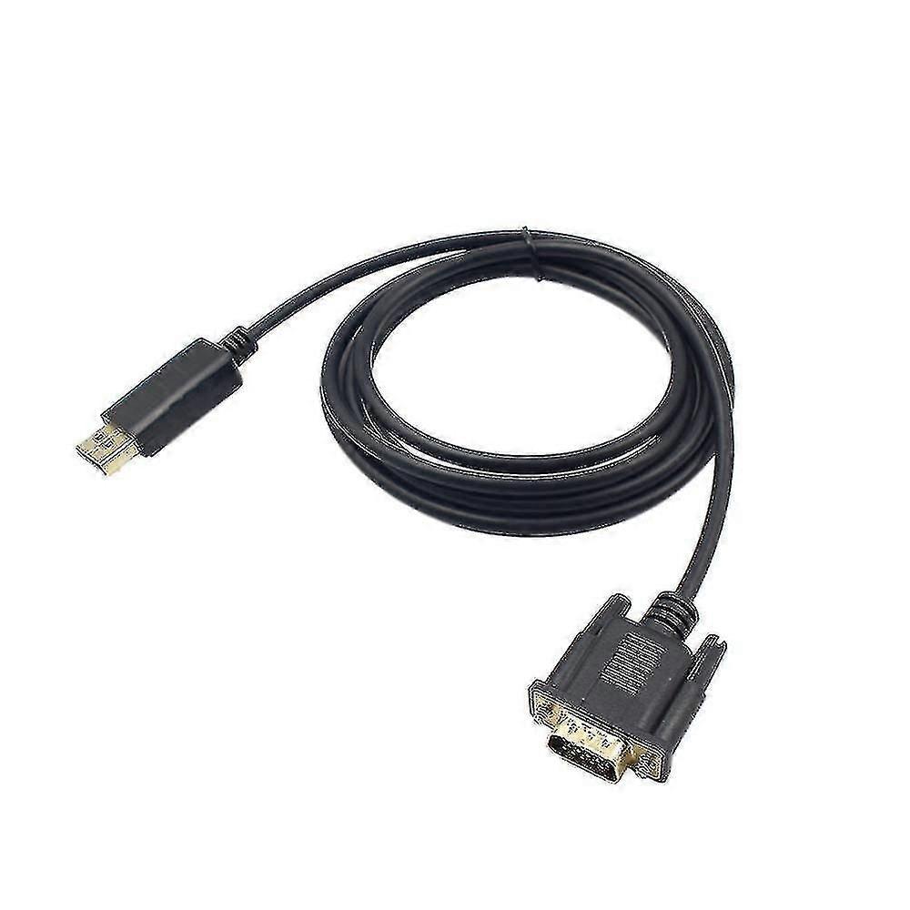 1 dp til Vga-kabel sort
