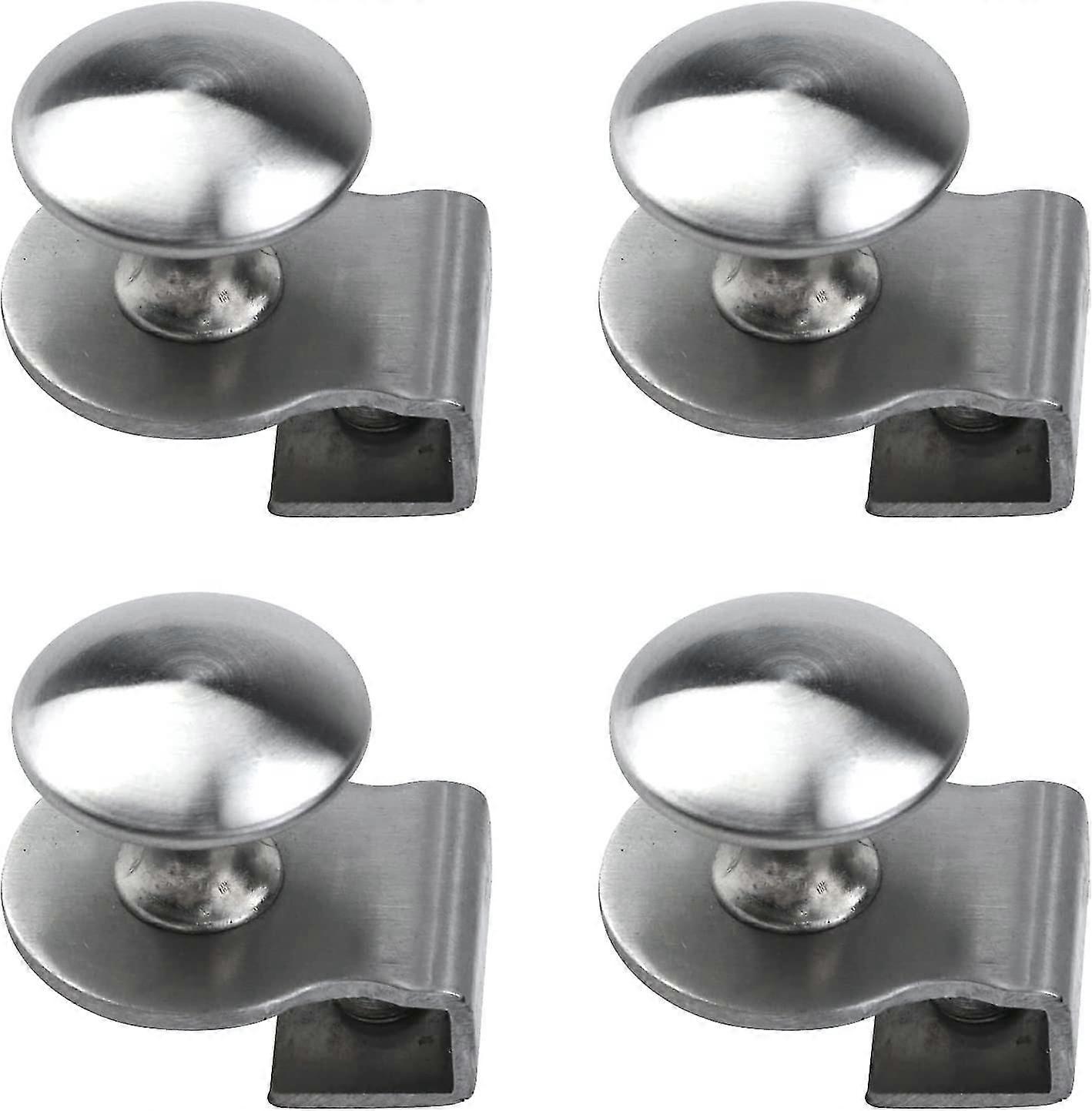 4pcs Cabinet Pulls Glass Door Clip Display