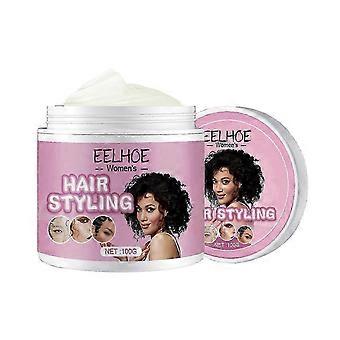EELHOE Damen-Haarwachs für langanhaltendes Styling – Glättet krauses Haar mit natürlichem Glanz – Stylingwachs XWD
