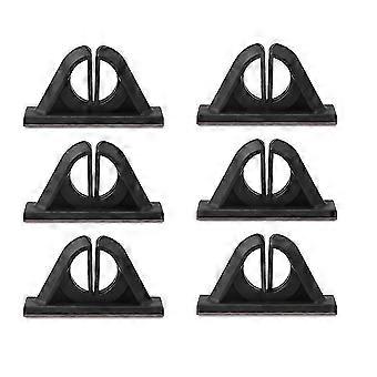 6pcs Fishing Rod Holder, No-Drill Fishing Rod Holders for Garage, Rod Holders for Fishing Boat