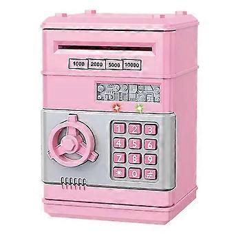 Elektronisch spaarvarken Automatische Mini Security Coin Cash Savings Box Wachtwoord Sleutel Slot Bank ATM Gift geschikt voor kinderen