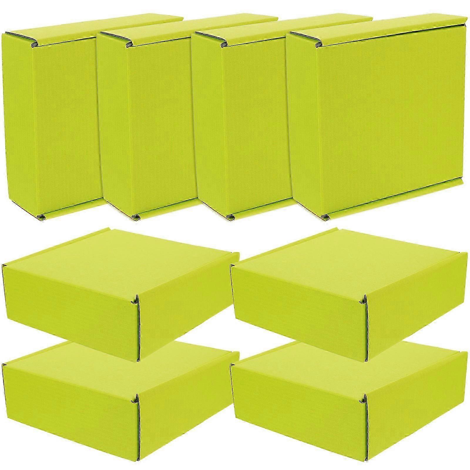 8pcs Packaging Box Delivery Boxes Clothes Wrapping Boxes Square Boxes Empty Packaging Boxes IE