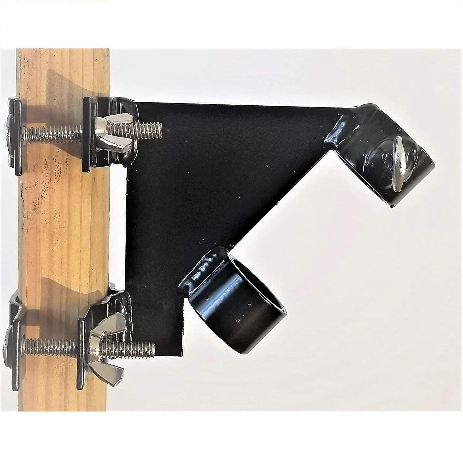 Adjustable flagpole bracket for frontline flags | Durable multi-position mounting bracket | High-grade aluminum alloy flagpole bracket