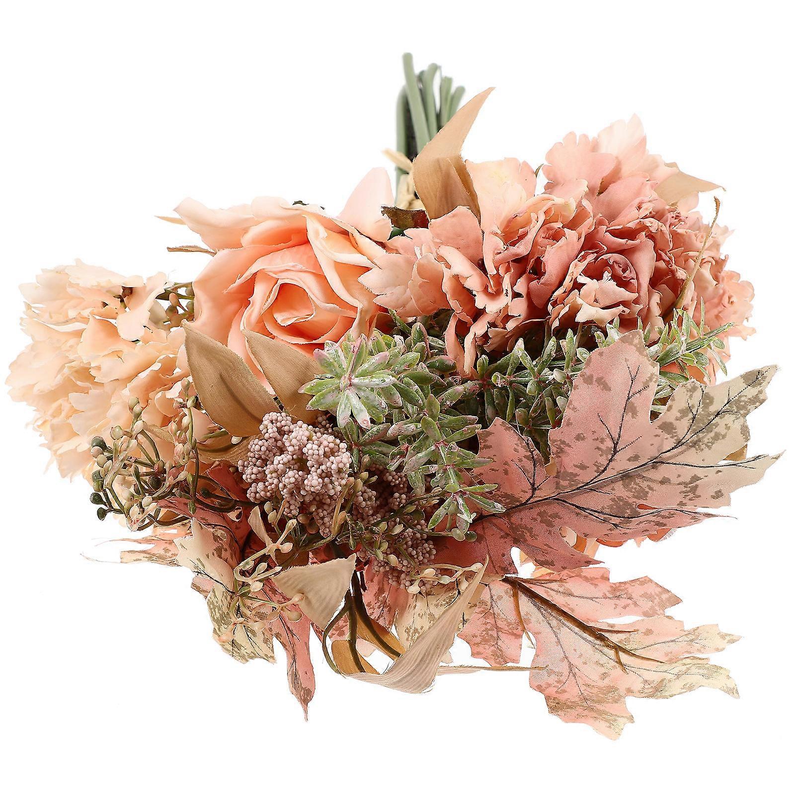 Simulation Rose Bouquet for Flower Arrangement Wedding