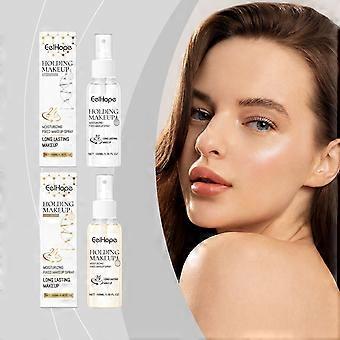 Eelhope set makeup spray is natural, light and thin, set makeup is clear, moist, refreshing, moisturizing, lasting, and hard to take off makeup