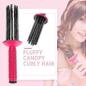 Hair Curler 17 Comb Teeth Antislip Curling Wand Hair Fluffy Professional Hairdressing Tool For Banmo