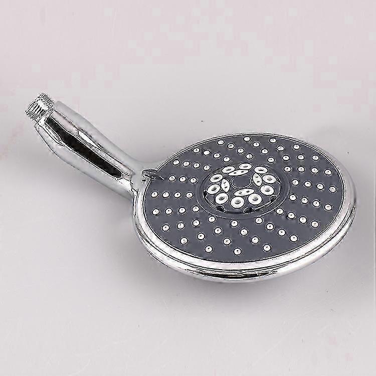 Chrome Shower Head, Water Saving Tool compatible with Bathroom, 3 New Adjustable Modes