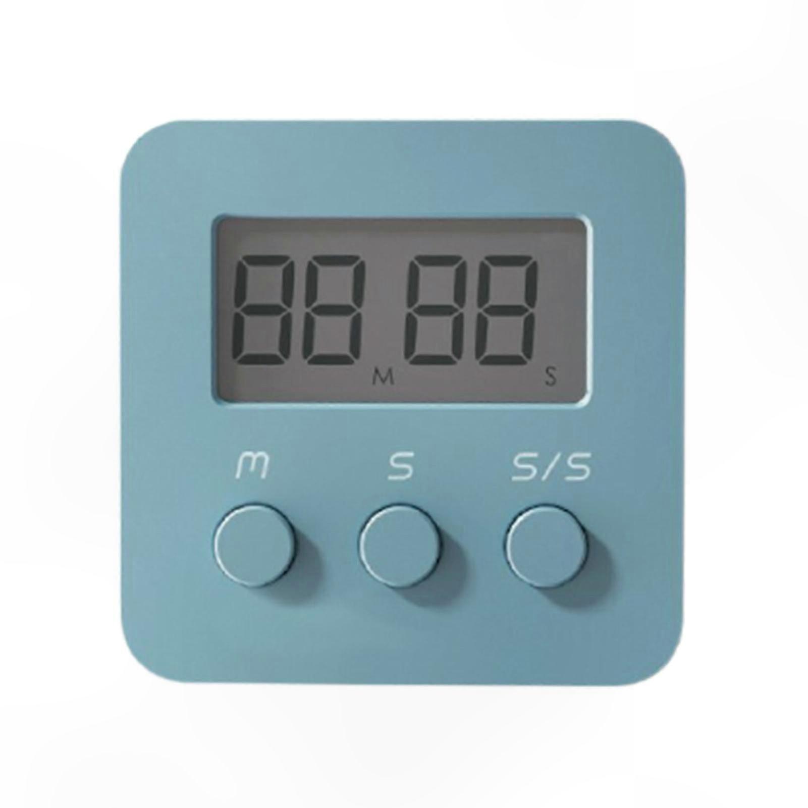 Household Study Timer with Long Battery Life, Simple Operation, ABS Material, Sound Reminder Alarm Function