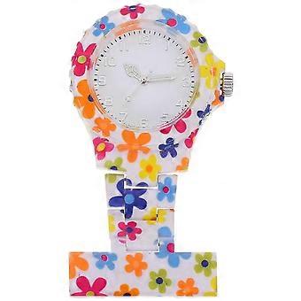 Portable Pocket Watch, Assorted Color, PVC Alloy, Luminous Pointers, Easy to Read at Night, For Medical Professionals Nurses Doctors, 1 Pack