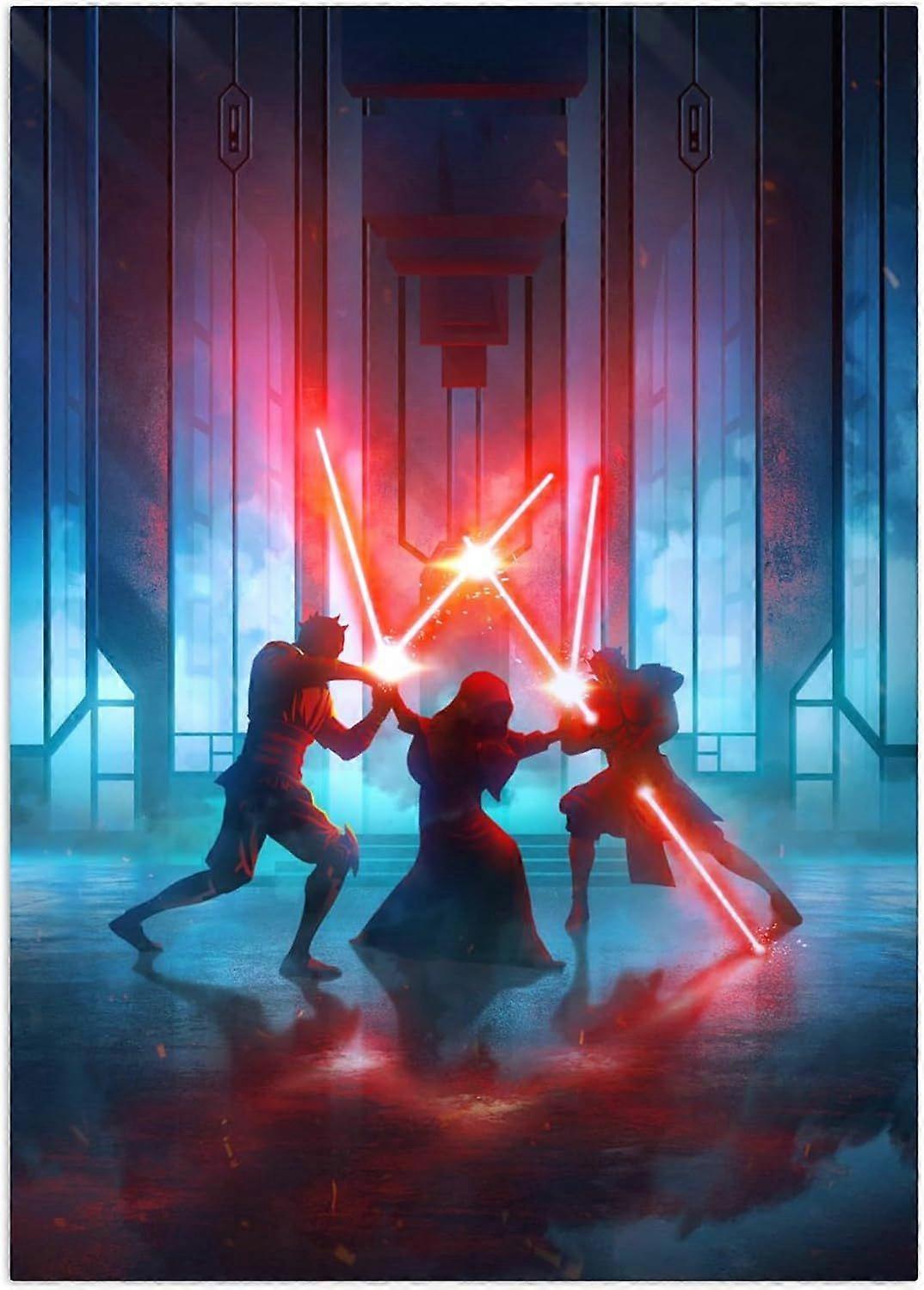 Quebra-cabeça Star Wars Darth Sidious vs Maul FL573